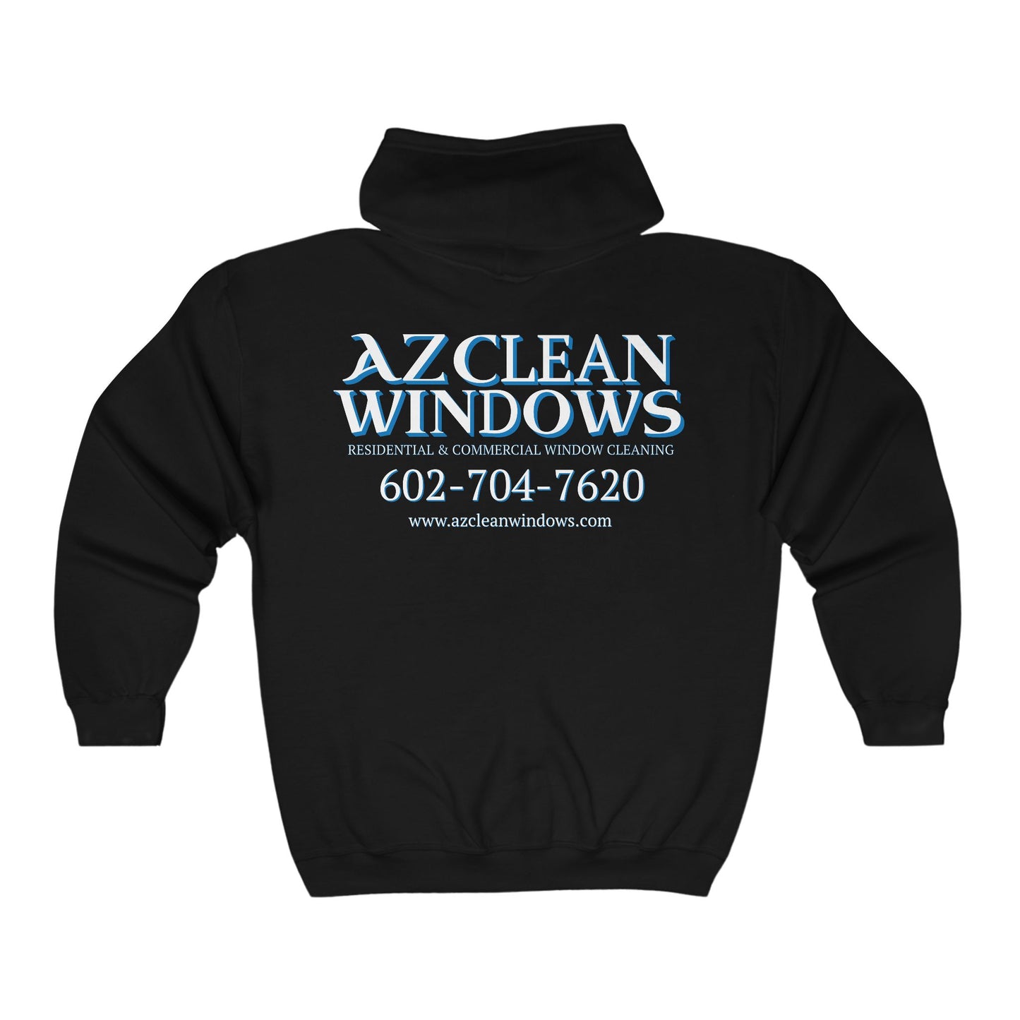 Az Windows Full Zip Hooded Sweatshirt