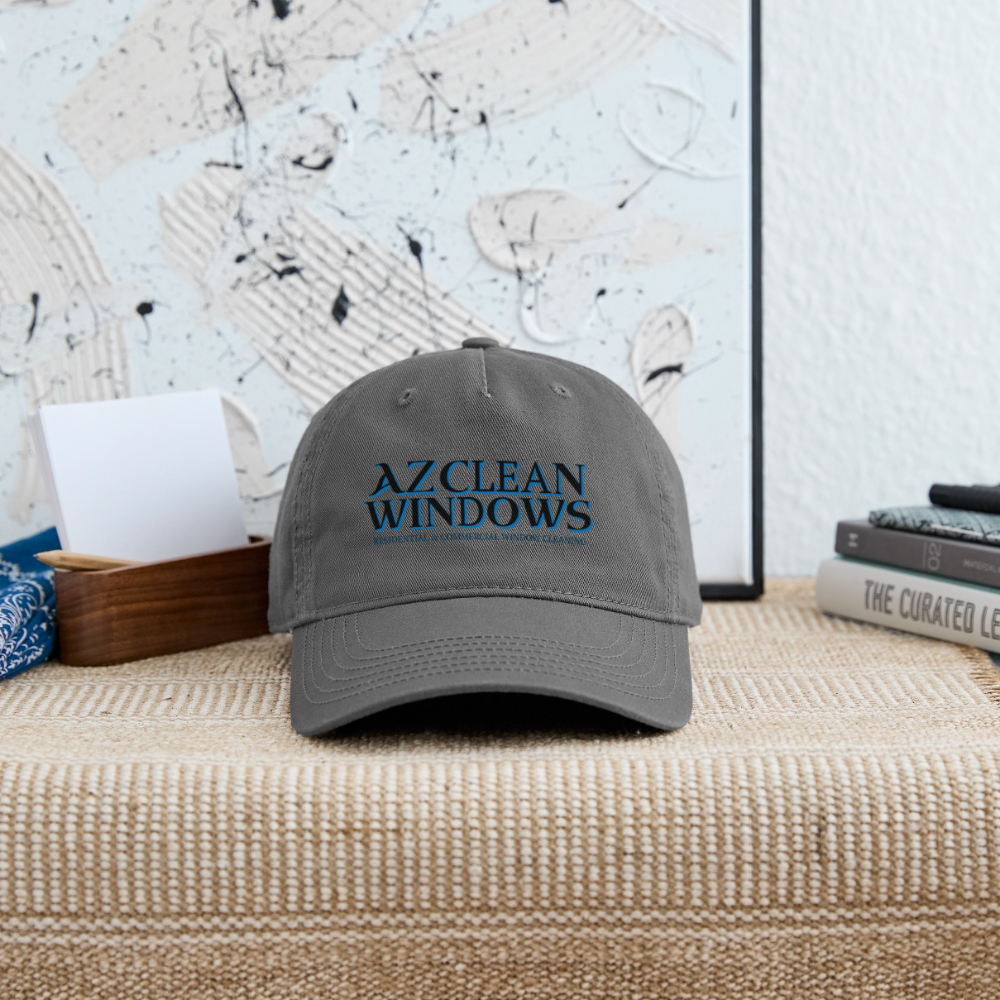 Az Clean Blue Organic Baseball Cap - charcoal