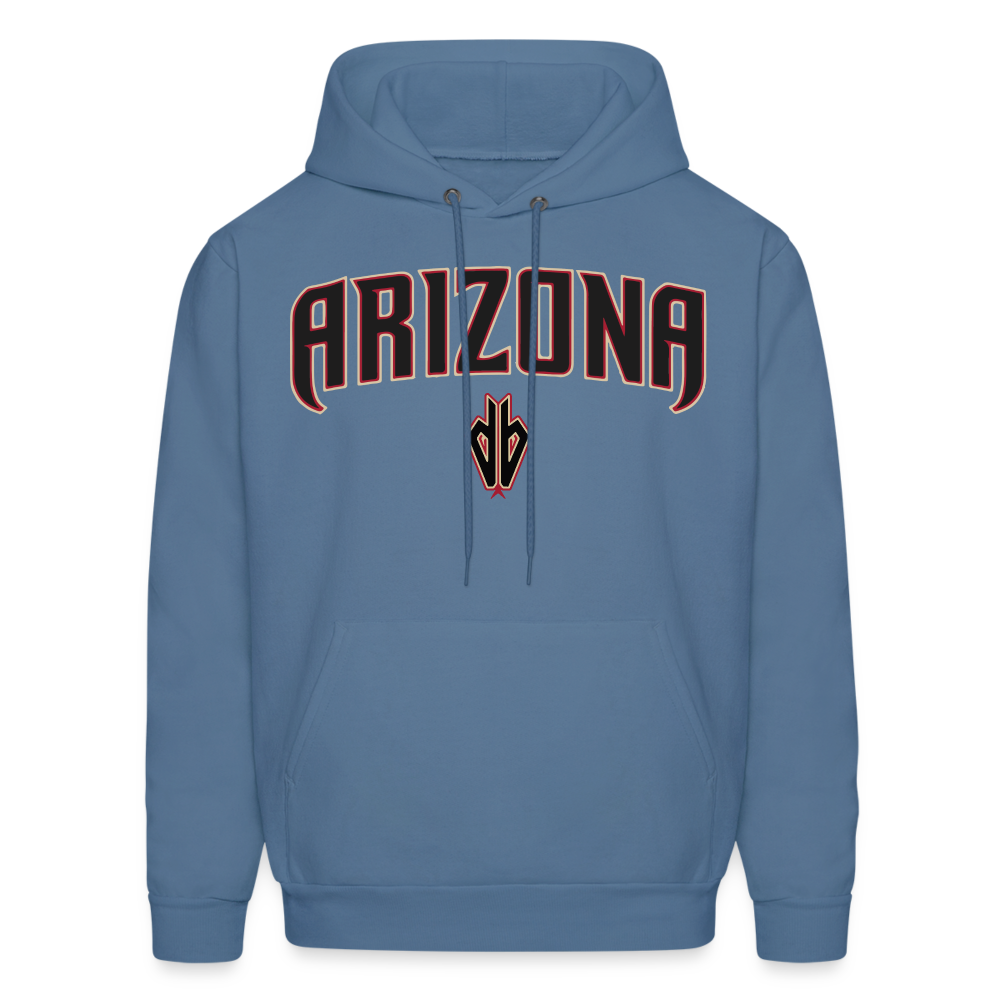 D Backs "Arizona" 1 Men's Hoodie - denim blue