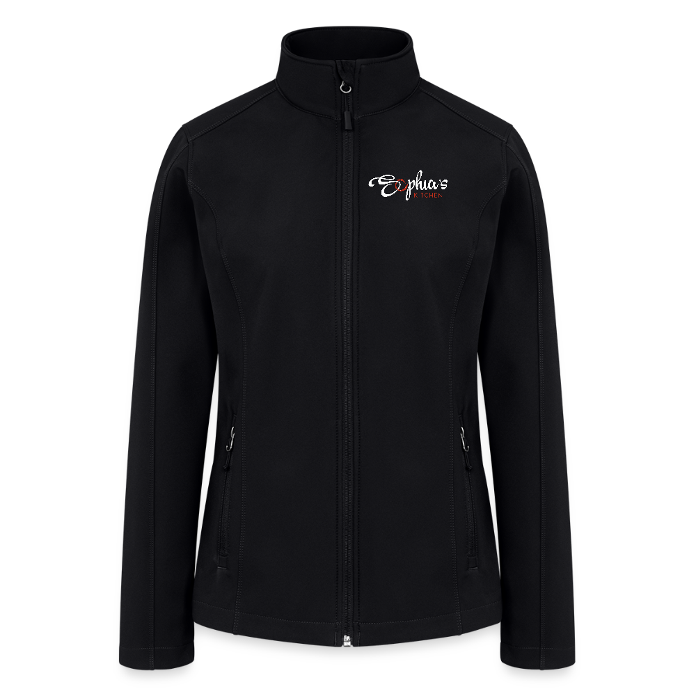 Women’s Soft Shell Jacket F - black