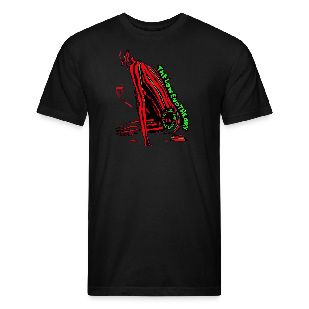 Tribe Low end Cotton/Poly T-Shirt by Next Level - black