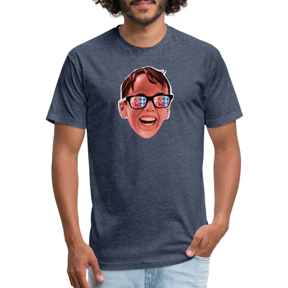 Squints Bigger T-Shirt by Next Level* - heather navy