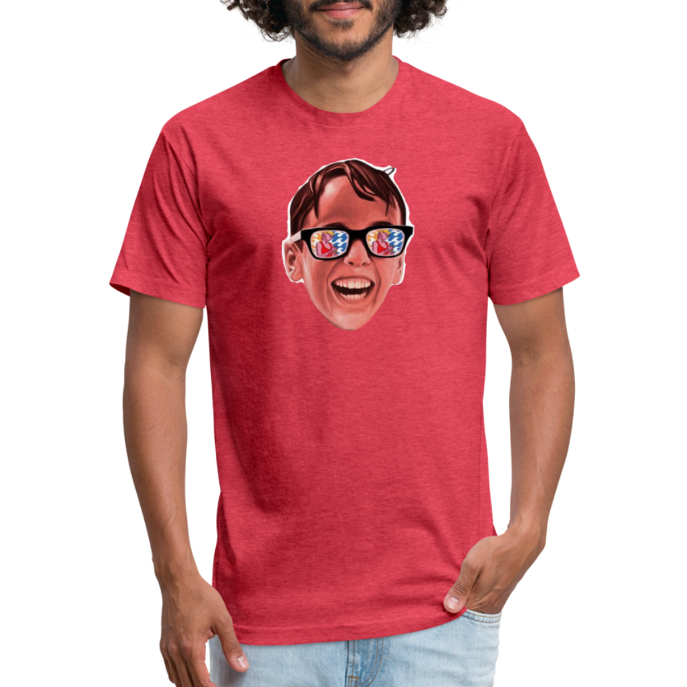 Squints Bigger T-Shirt by Next Level* - heather red