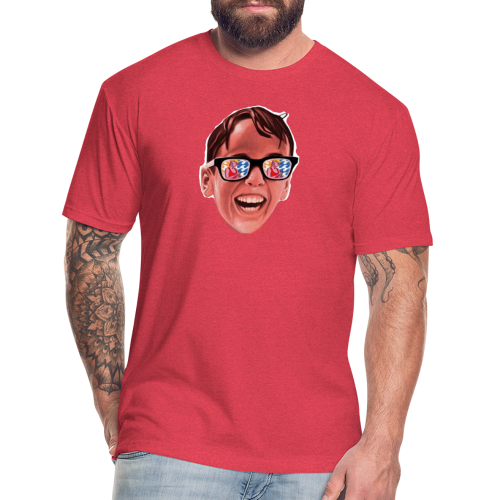 Squints Bigger T-Shirt by Next Level* - heather red