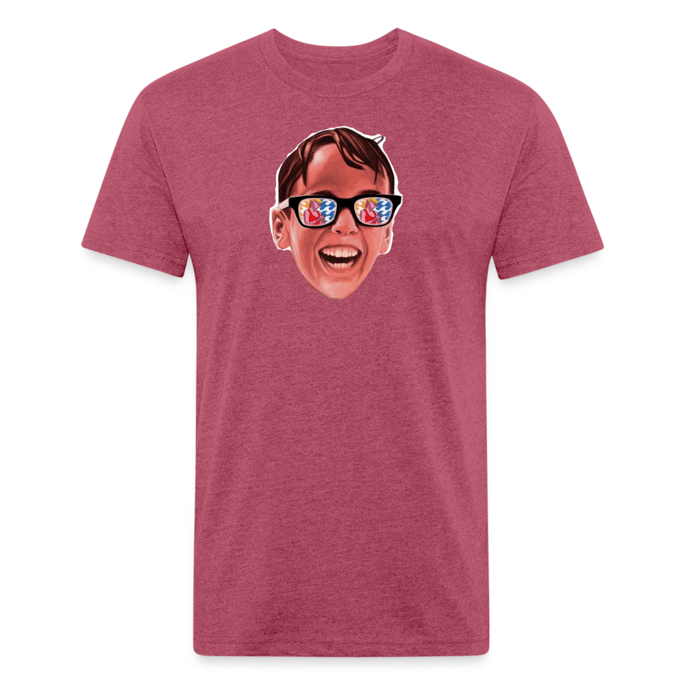 Squints Bigger T-Shirt by Next Level* - heather burgundy