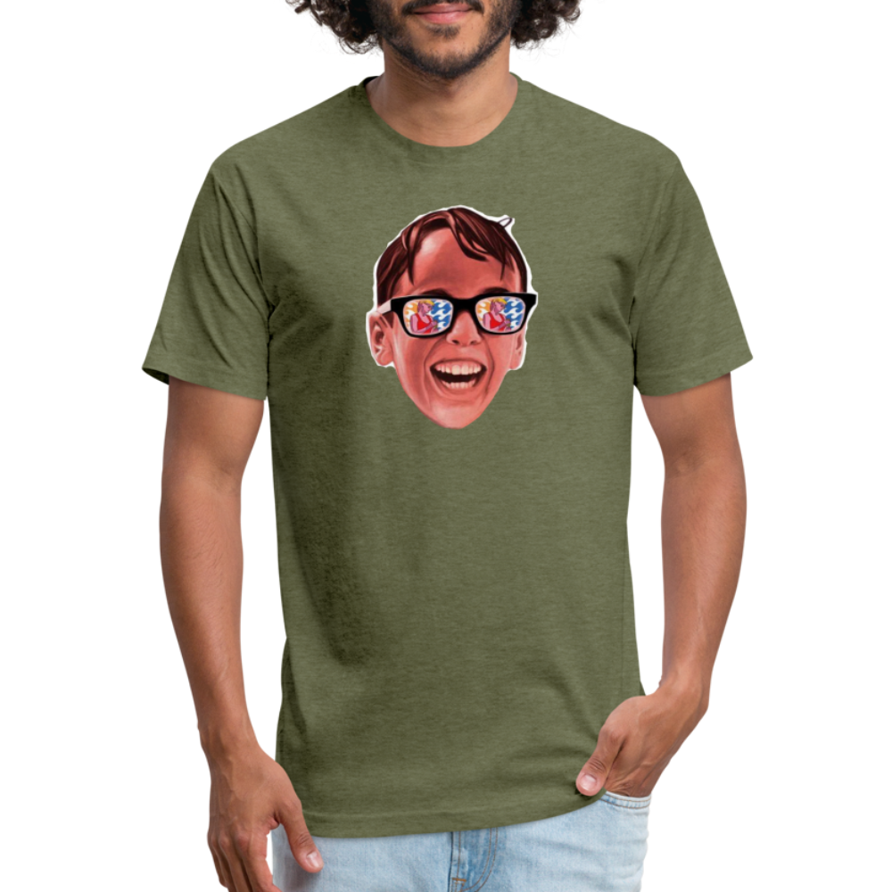 Squints Bigger T-Shirt by Next Level* - heather military green