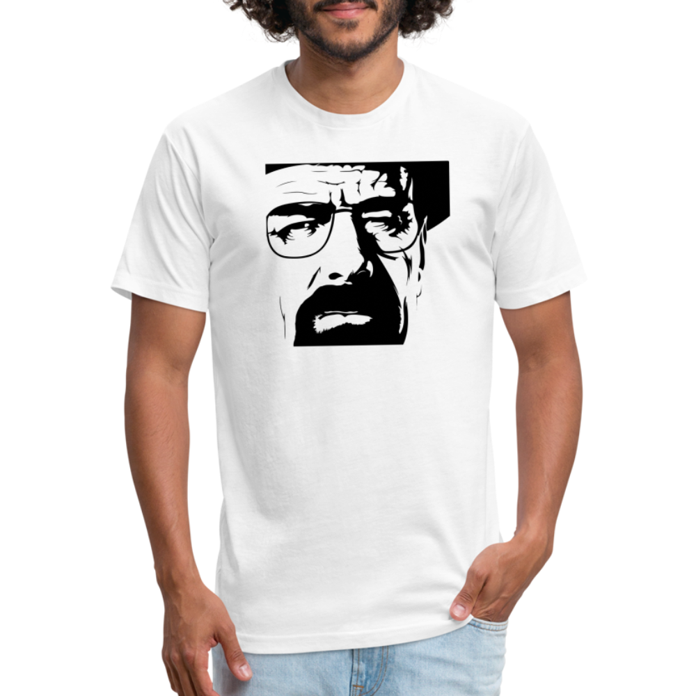 Walter Squinting T-Shirt by Next Level - white