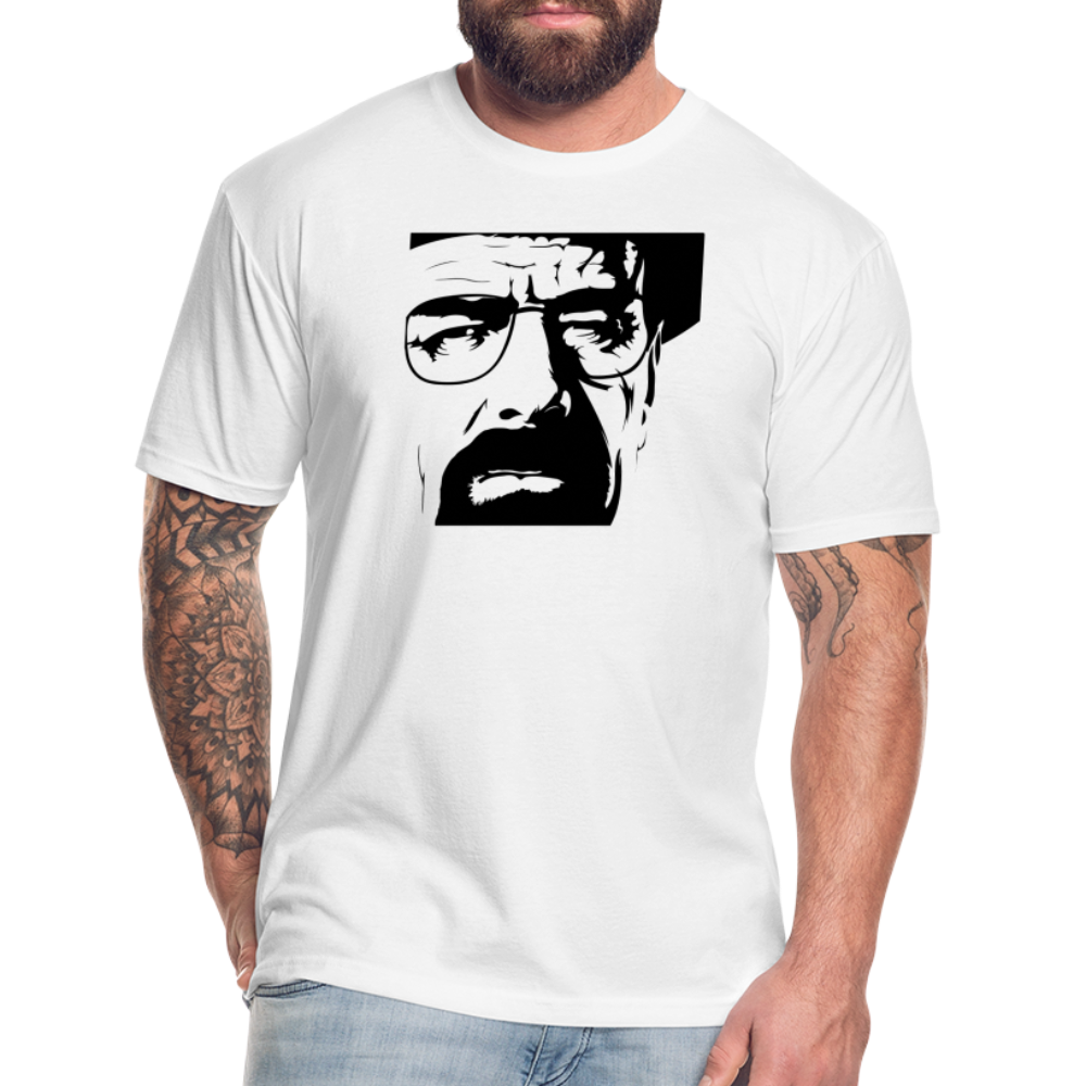 Walter Squinting T-Shirt by Next Level - white