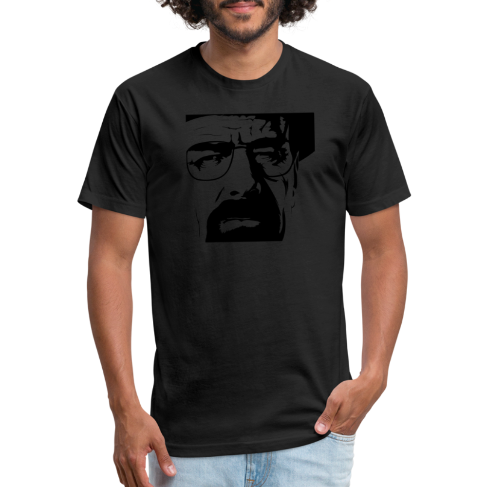 Walter Squinting T-Shirt by Next Level - black