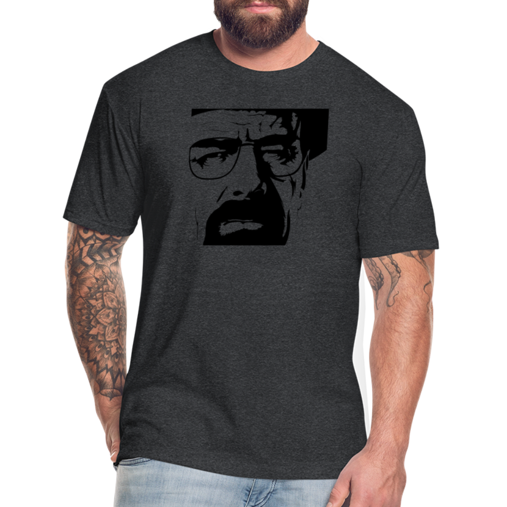 Walter Squinting T-Shirt by Next Level - heather black