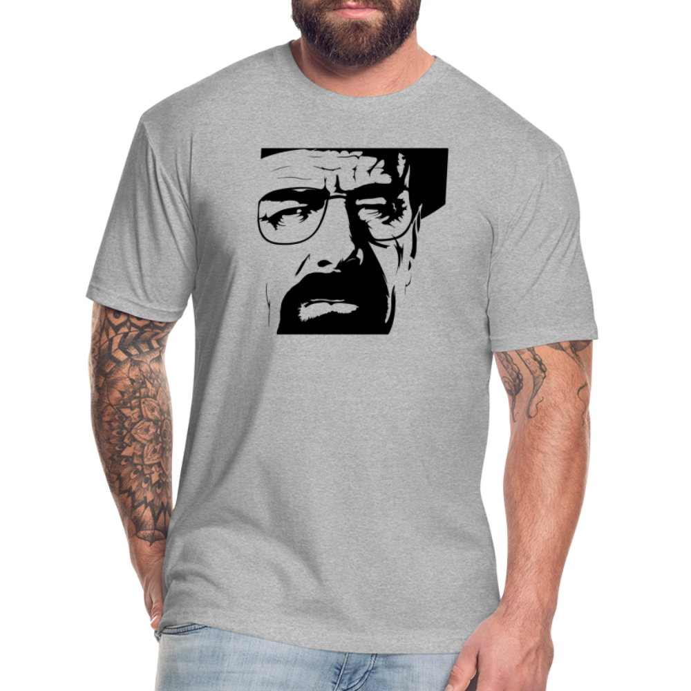Walter Squinting T-Shirt by Next Level - heather gray