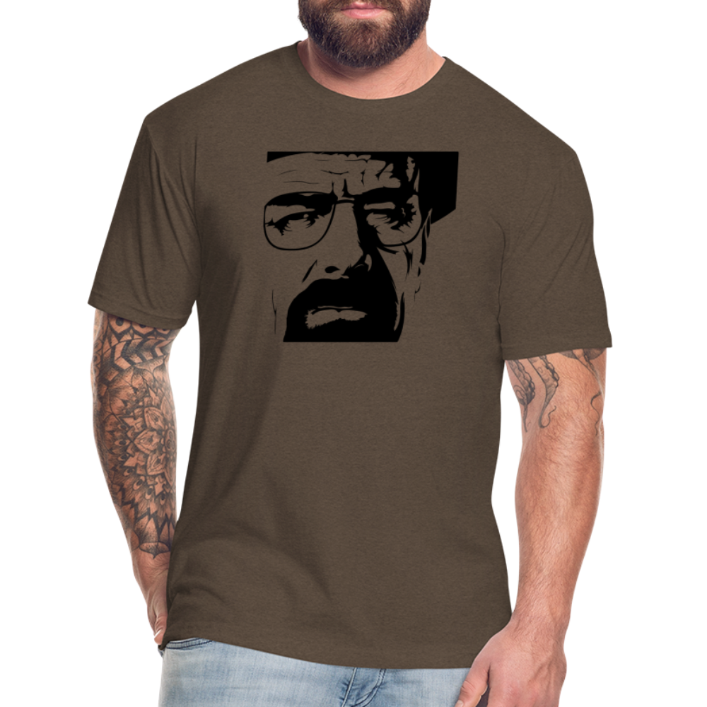 Walter Squinting T-Shirt by Next Level - heather espresso