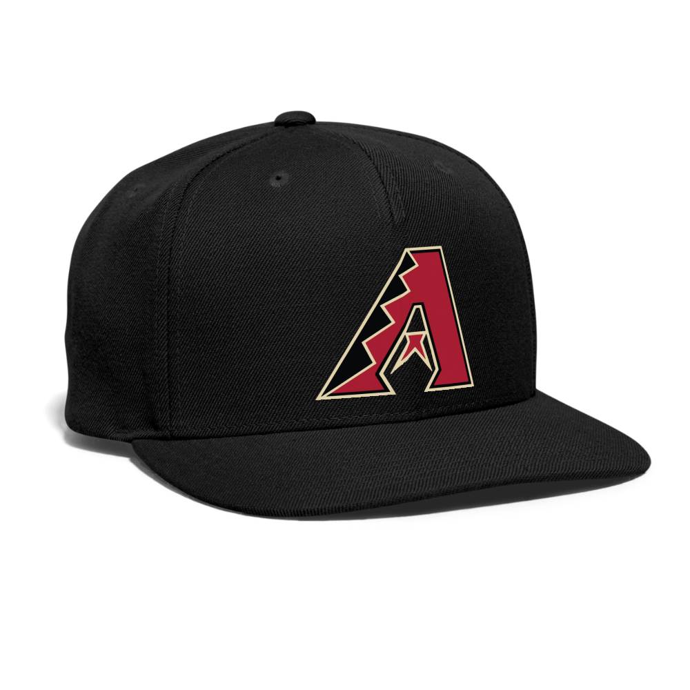 D bacs A w/db Snapback Baseball Cap - black