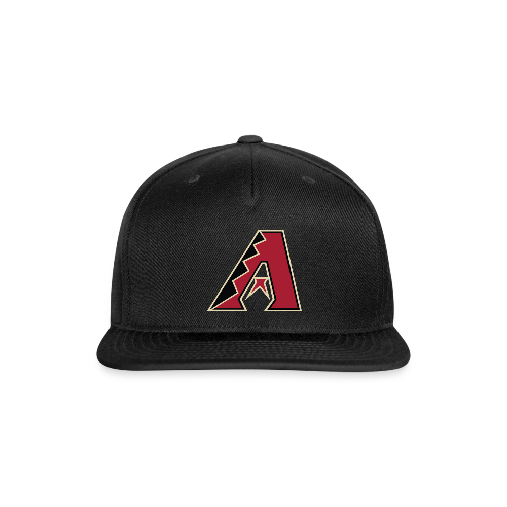 D bacs A w/db Snapback Baseball Cap - black