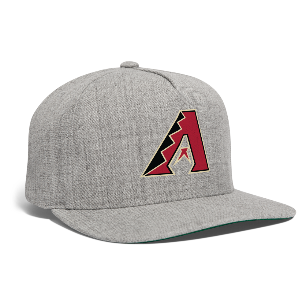 D bacs A w/db Snapback Baseball Cap - heather gray