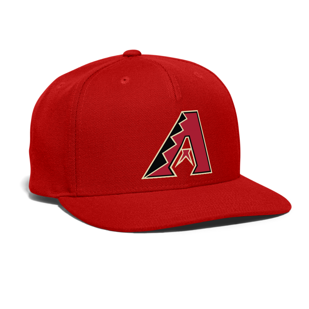 D bacs A w/db Snapback Baseball Cap - red