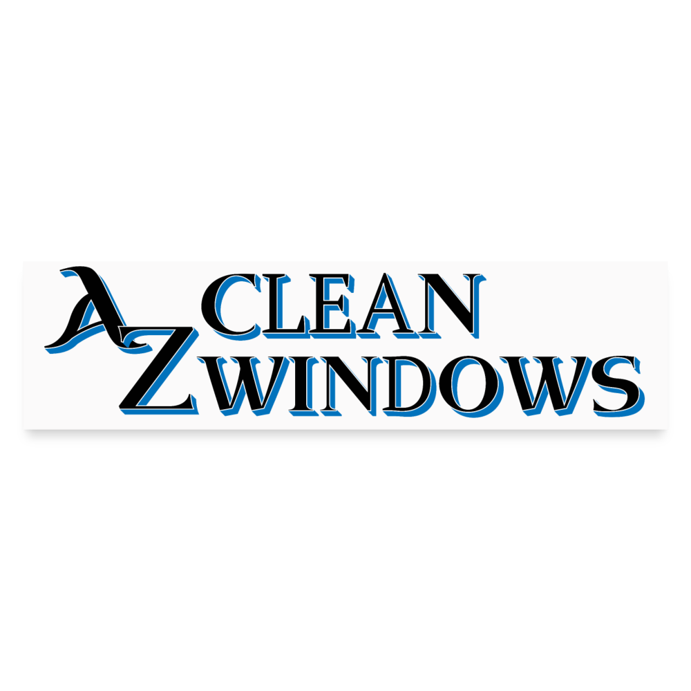 Az Clean Bumper Sticker - white matte