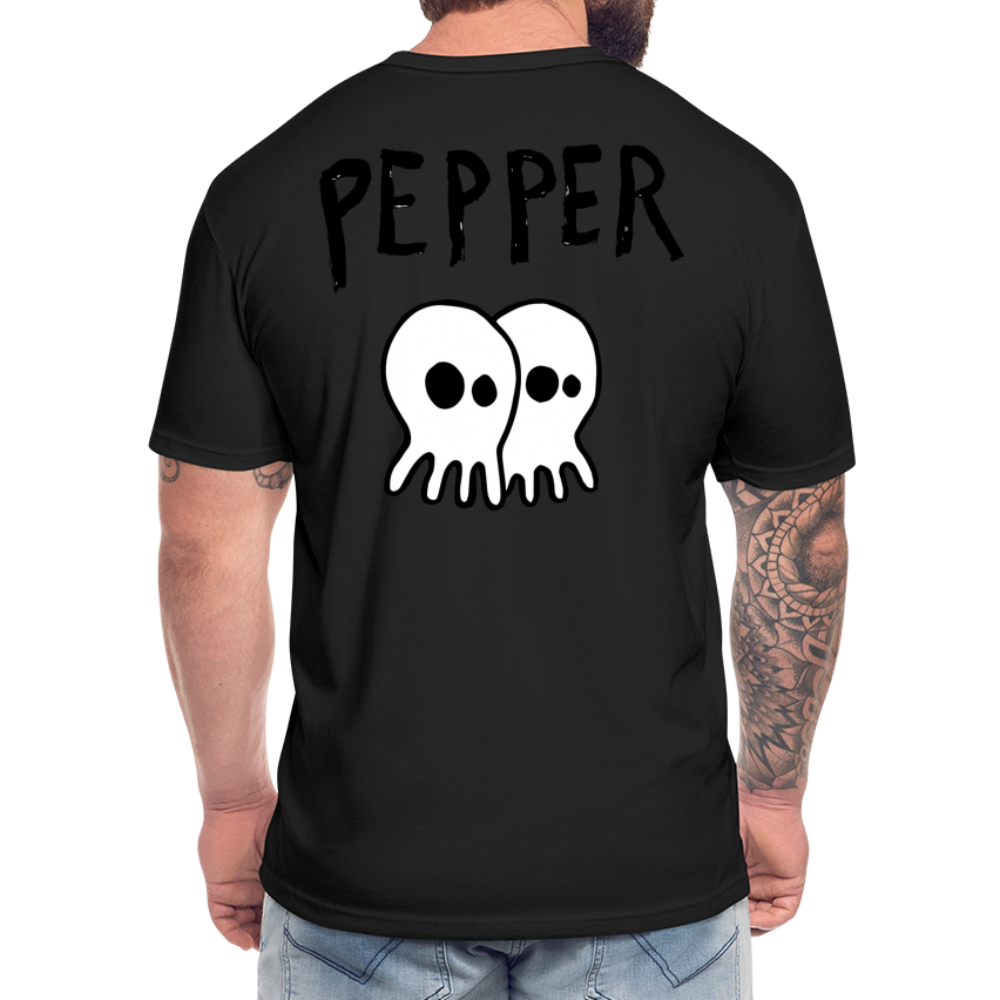 Peper Drip F-Ghost BT-Shirt by Next Level - black