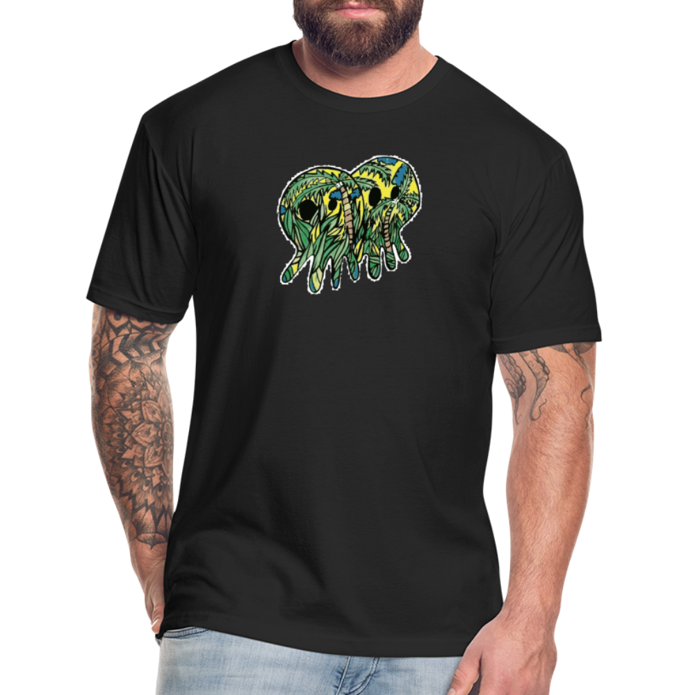 Peper Palm Ghost F by Next Level - black