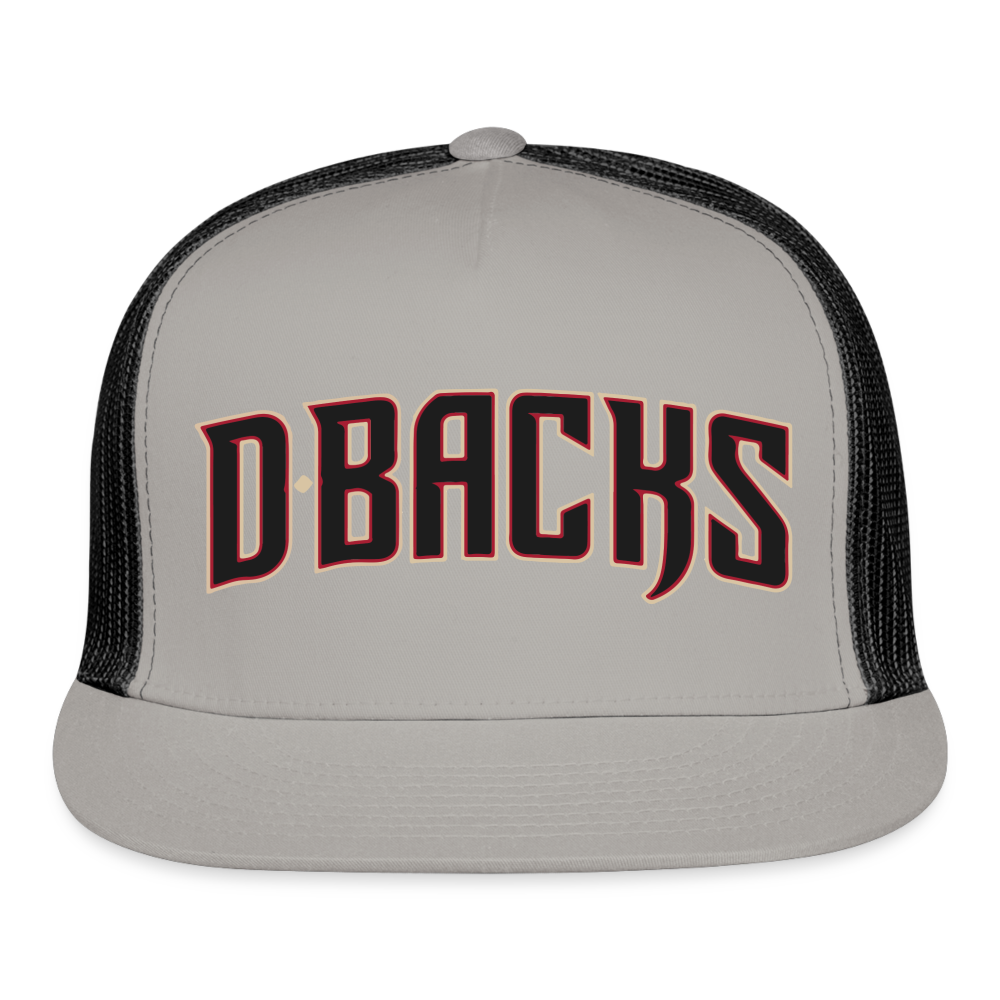 d baks 3 Trucker Cap - gray/black