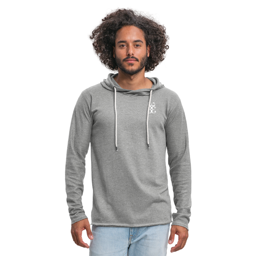 333 Beach Unisex Lightweight Terry Hoodie - heather gray