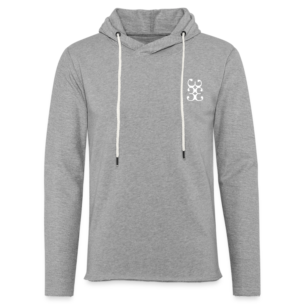 333 Beach Unisex Lightweight Terry Hoodie - heather gray