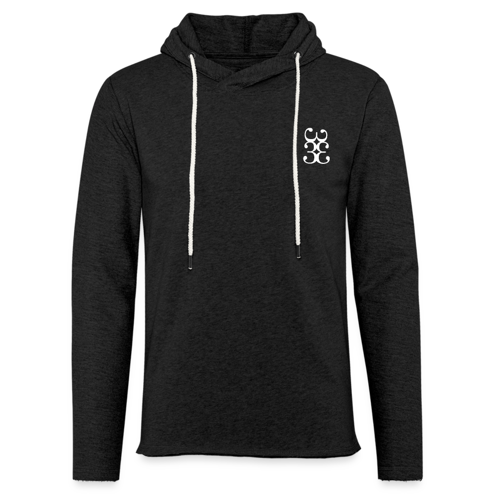 333 Beach Unisex Lightweight Terry Hoodie - charcoal grey