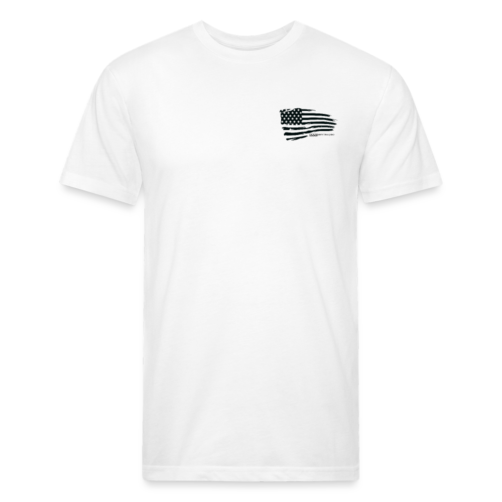 333 Printing Pro Fitted Cotton/Poly T-Shirt by Next Level - white