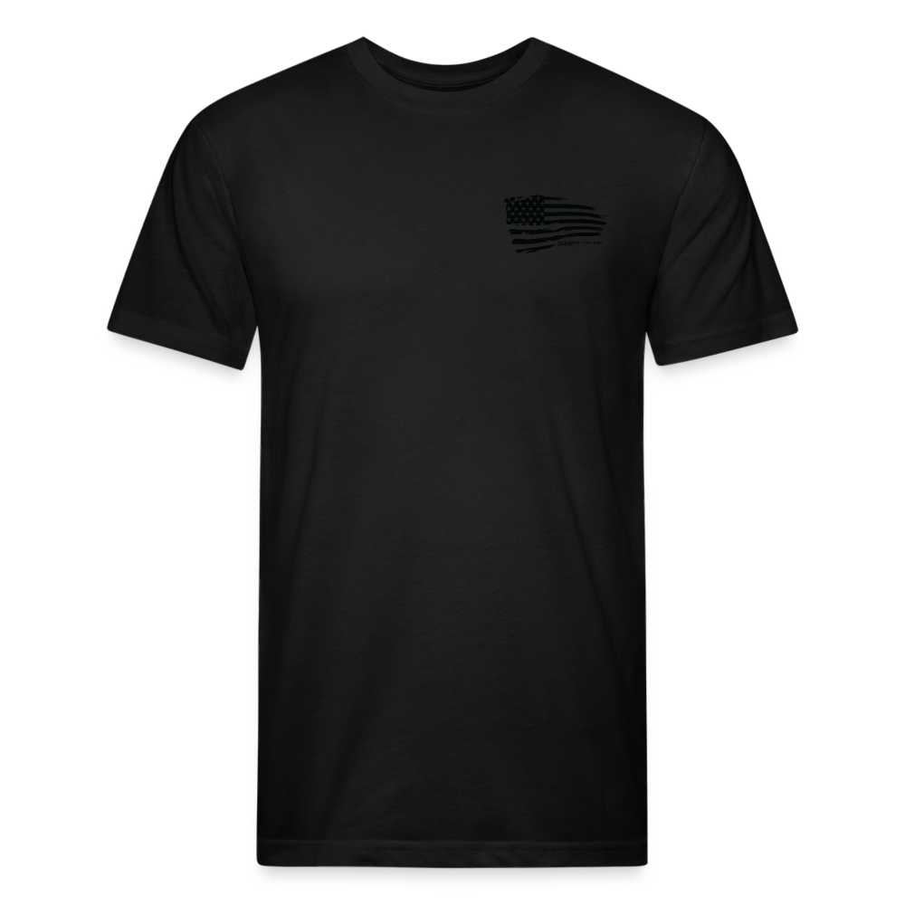 333 Printing Pro Fitted Cotton/Poly T-Shirt by Next Level - black