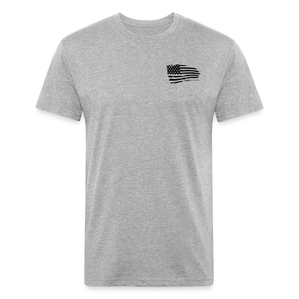 333 Printing Pro Fitted Cotton/Poly T-Shirt by Next Level - heather gray