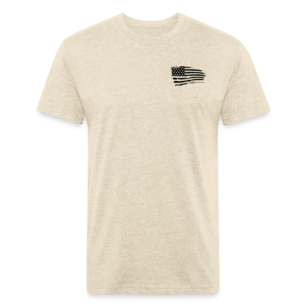 333 Printing Pro Fitted Cotton/Poly T-Shirt by Next Level - heather cream