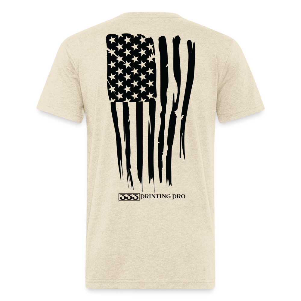 333 Printing Pro Fitted Cotton/Poly T-Shirt by Next Level - heather cream