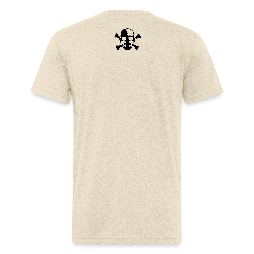 Erman T - Fitted Cotton/Poly T-Shirt by Next Level - heather cream