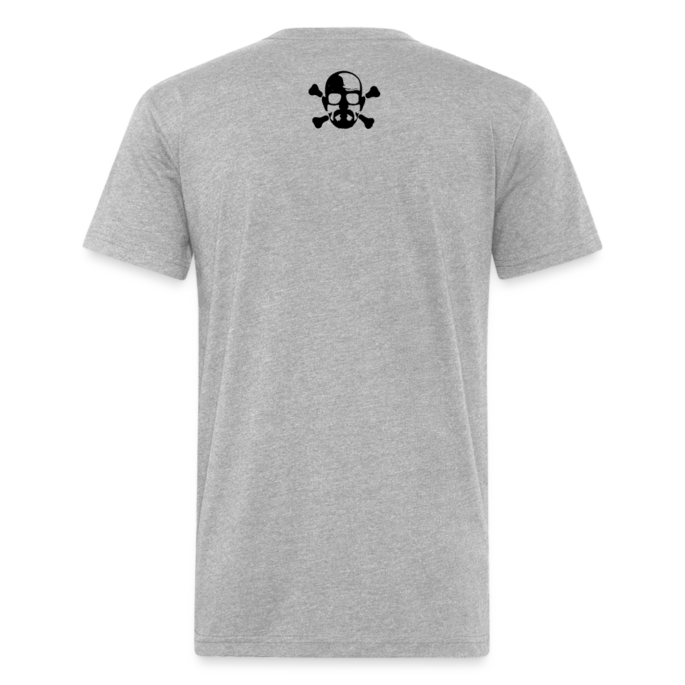 Jess C - Fitted Cotton/Poly T-Shirt by Next Level - heather gray