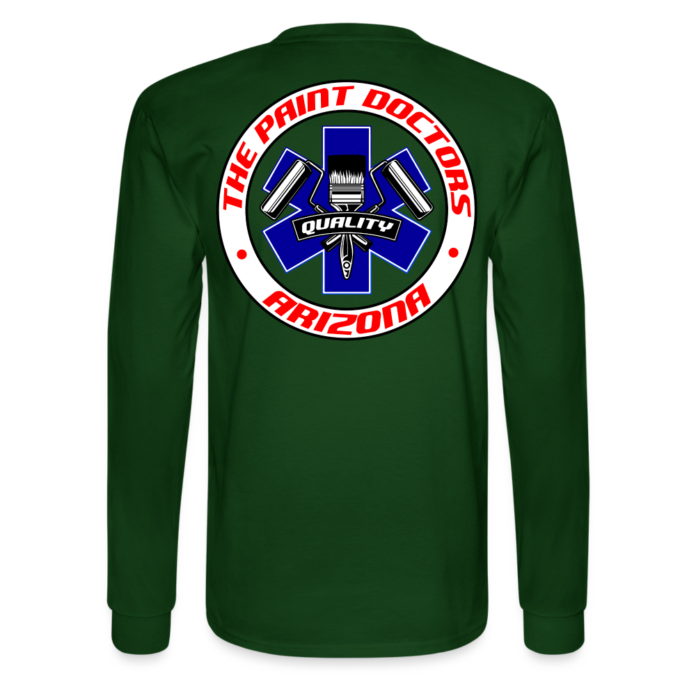 Paint Docs Long Sleeve - forest green