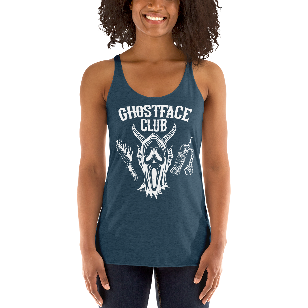 Ghostface Club Women's Racerback Tank
