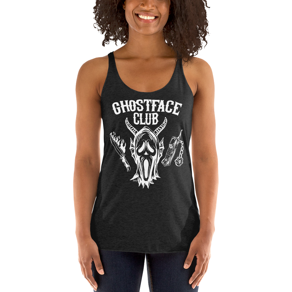 Ghostface Club Women's Racerback Tank