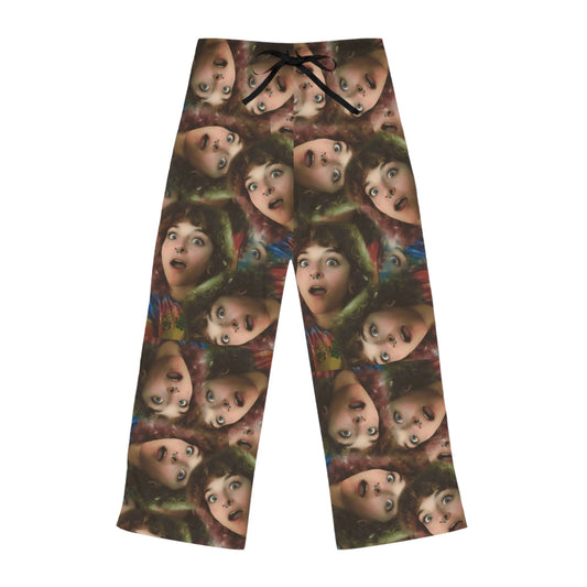 Journee Face Women's Pajama Pants (AOP)