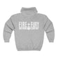 Fire + Fury Full Zip Hooded Sweatshirt