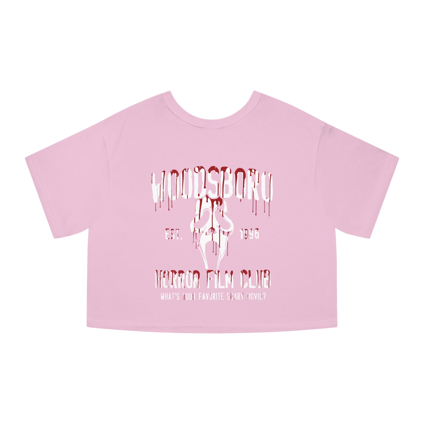 Woodsboro Cropped T-Shirt printify