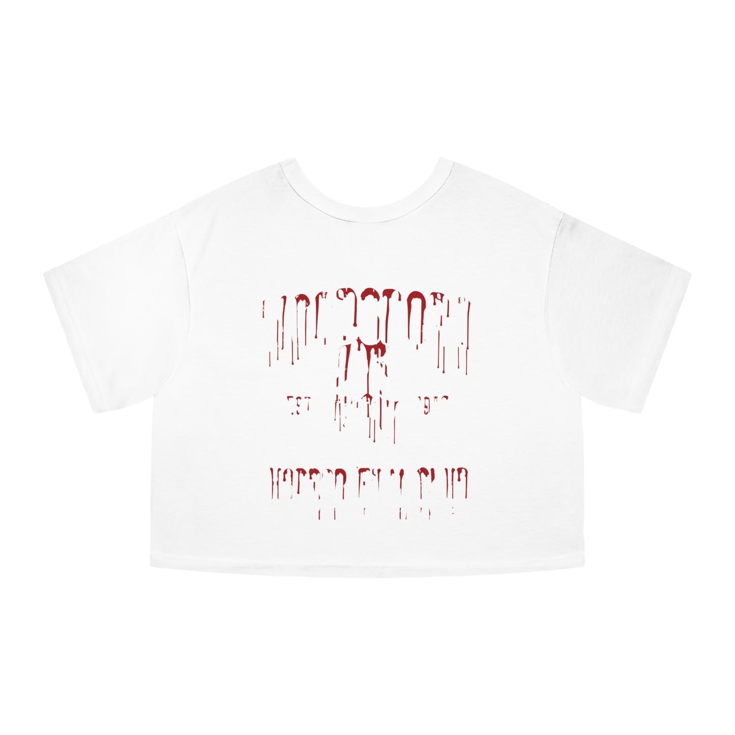 Woodsboro Cropped T-Shirt printify