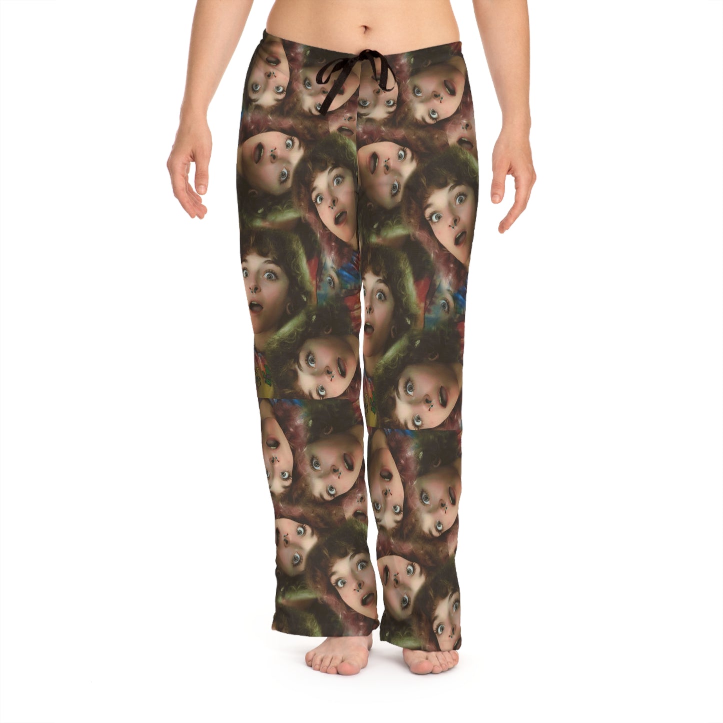 Journee Face Women's Pajama Pants (AOP)