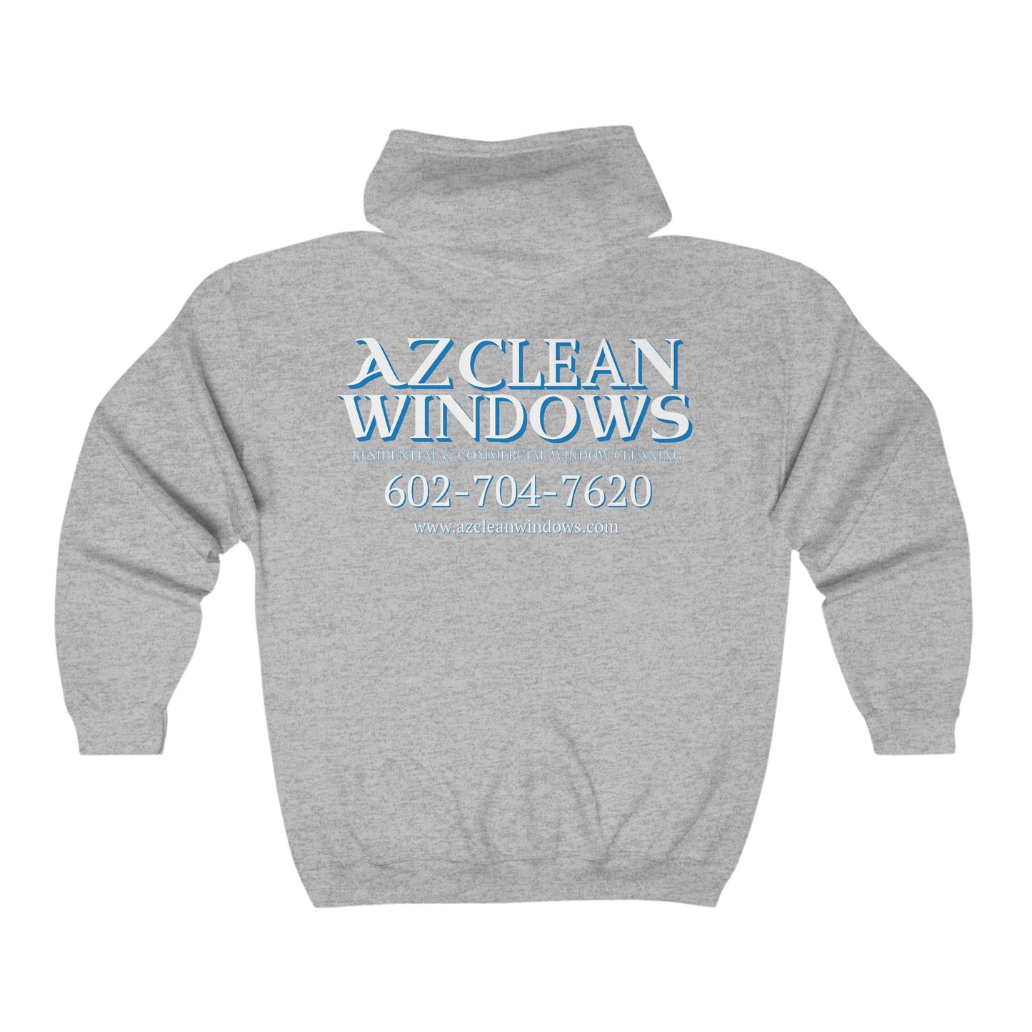 Az Windows Full Zip Hooded Sweatshirt