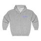 Az Clean R Blue Full Zip Hooded Sweatshirt