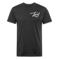 The Local - Fitted Cotton/Poly T-Shirt by Next Level - heather black