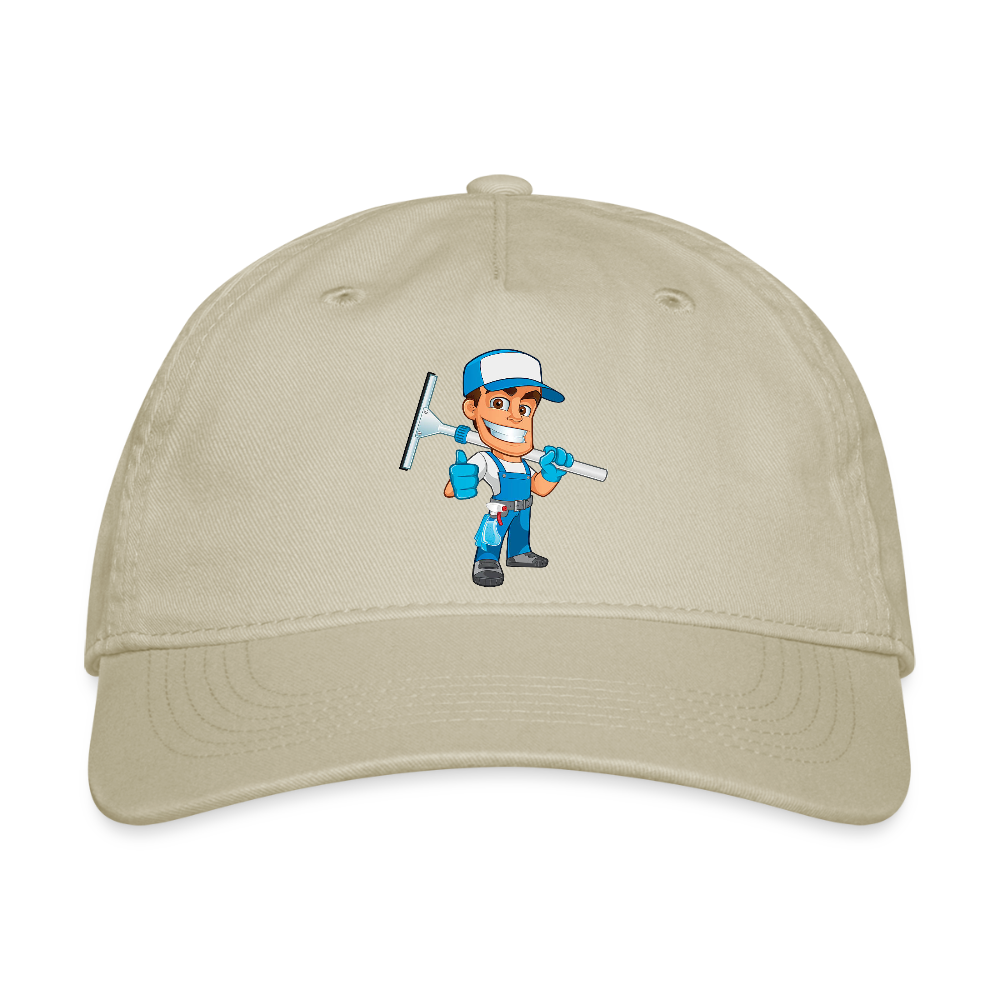 Az Clean Guy Organic Baseball Cap - khaki