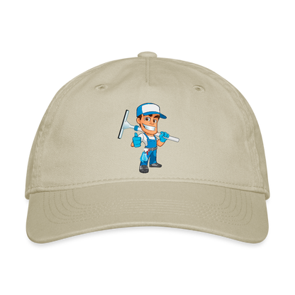 Az Clean Guy Organic Baseball Cap - khaki