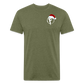 Fire + Fury Santa Cotton/Poly T-Shirt by Next Level - heather military green