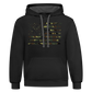 Camo Flag Contrast Hoodie - black/asphalt