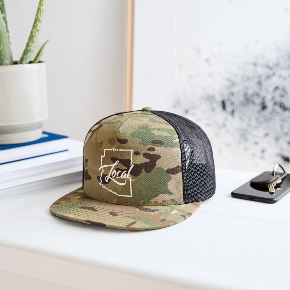 The Local - Trucker Hat - MultiCam\black